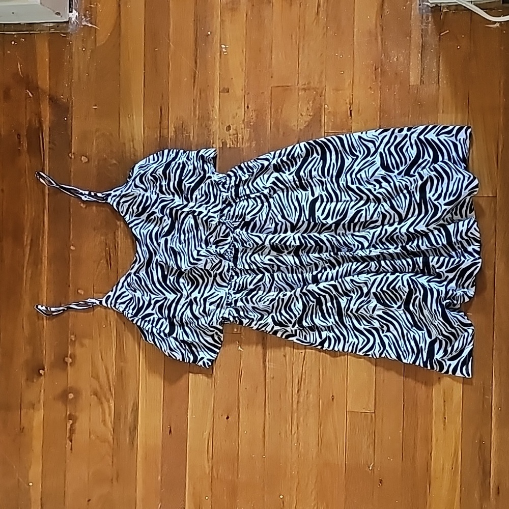 Zebra Print Sundress